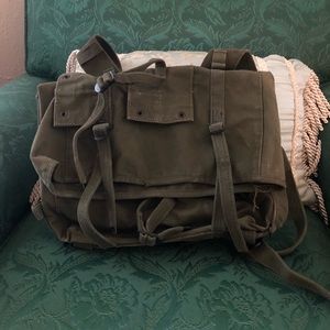 old military backpack